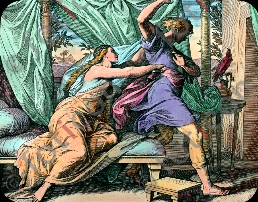Josephs Keuschheit und die Untreue der Frau des Potiphar | Chastity of Joseph and the infidelity of Potiphar's wife (foticon-simon-045-036.jpg)
